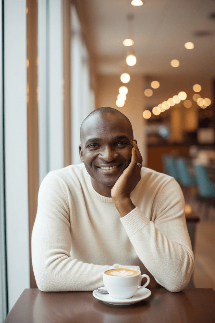 Calm mountain vista suggesting space for reflection